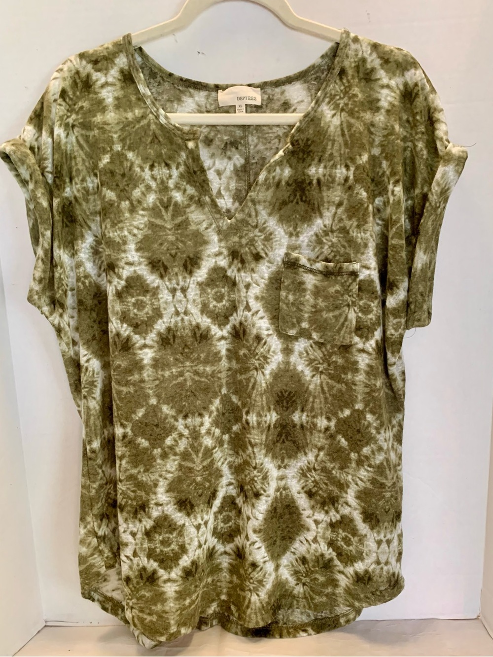 Dept 222 short sleeve lightweight sweater. Xl